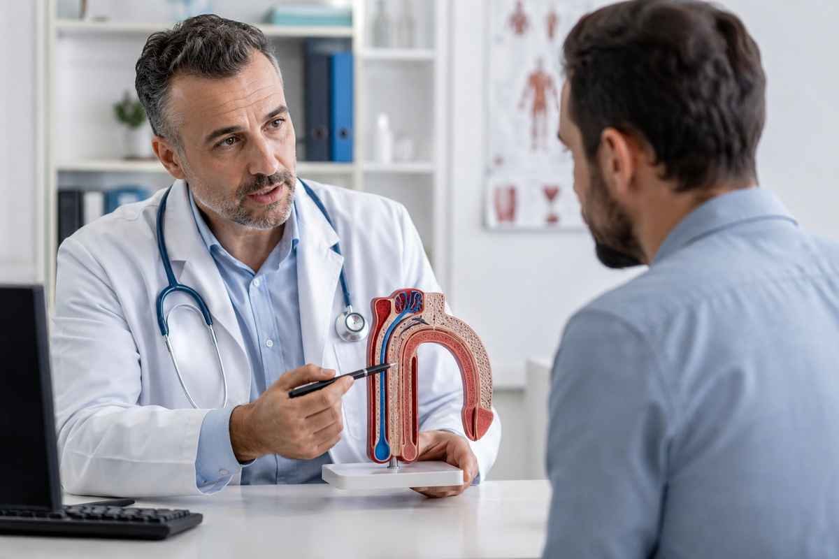 Dysfonction érectile et circulation sanguine