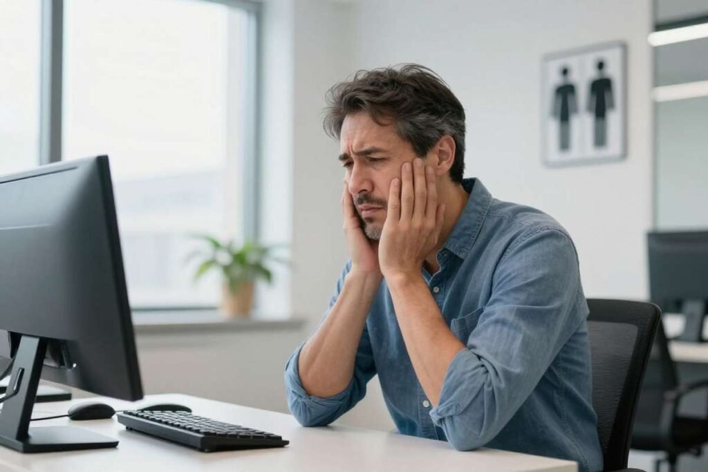 Illustration pour envies fréquentes d'uriner homme sans douleur